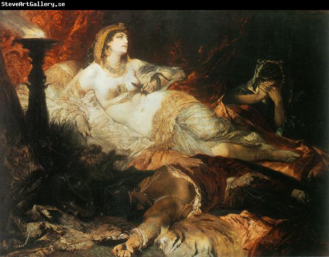 Hans Makart Der Tod der Kleopatra